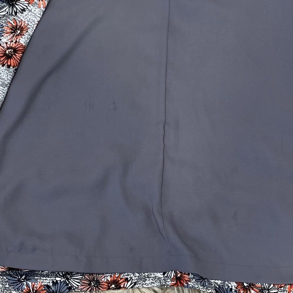 Lily Black long floral blazer small - Picture 3 of 6